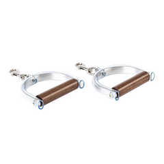 Aluminum & Wood Handles (Pair)